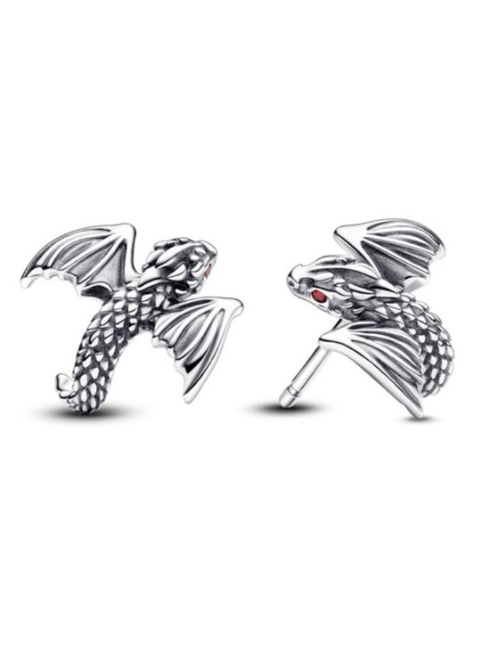 Pandora Jewelry - Pandora x Game of Thrones Dragon Stud Earrings – Sterling Silver